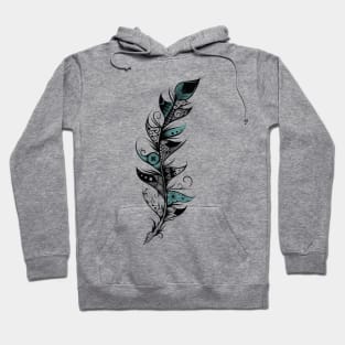 Poetic Feather Hoodie